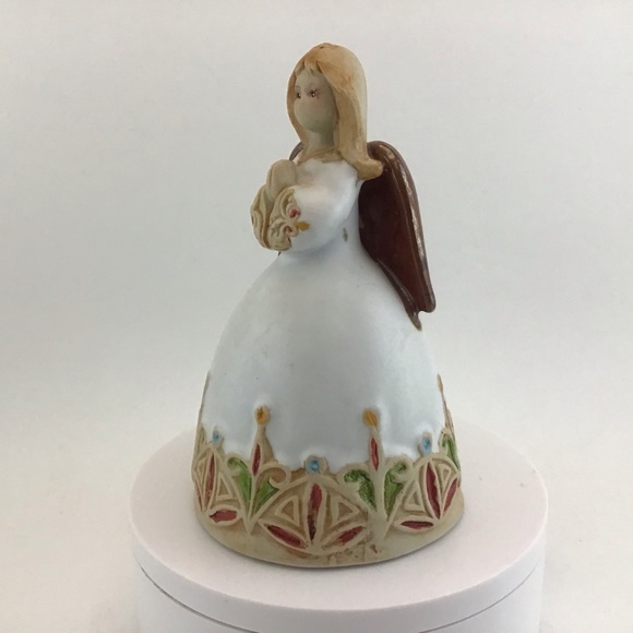 Stoneware Angel Bell - Picture 2 of 12